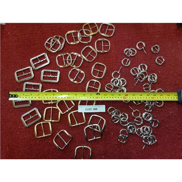 Buckles, asst. - approx 75