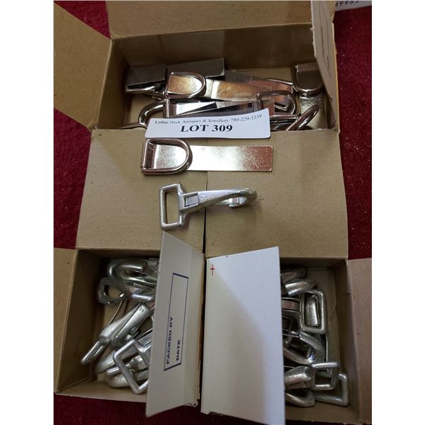 20 Clip & Dee, 20 saddle snaps