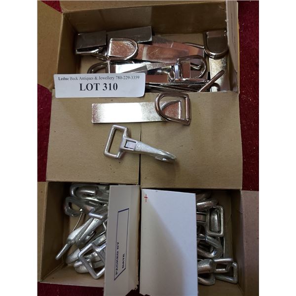 20 Saddle snaps, 20 Clip & Dee