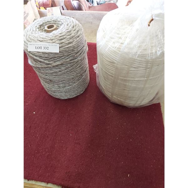 2 Rolls of 8 Ply Rope