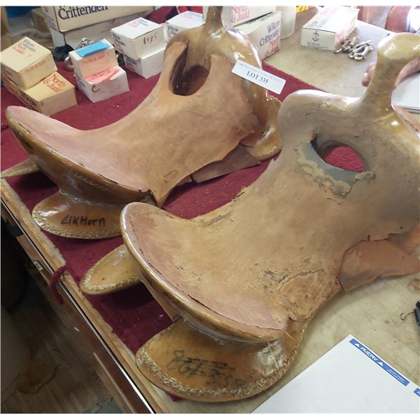 15” - 15 1/2” Saddle Trees, Hardwood & Rawhide Covered