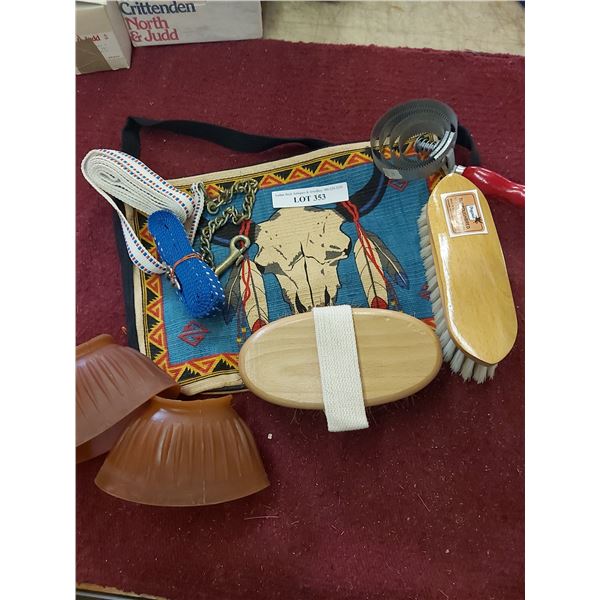 Brush Set (Starter) with Bell Boots, bag