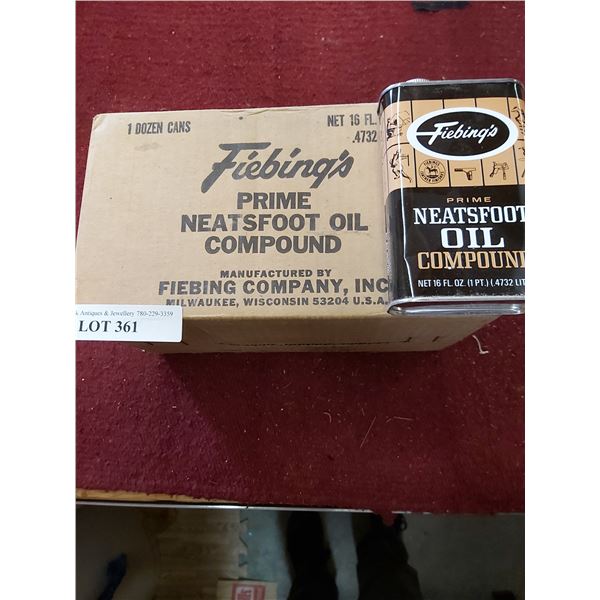 13 Neats Foot Oil