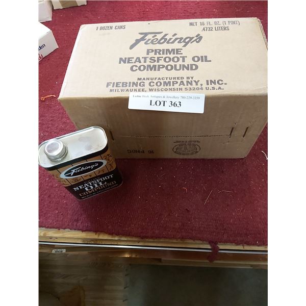 13 Neats Foot Oil