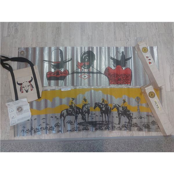 Bag & scenic sun screens