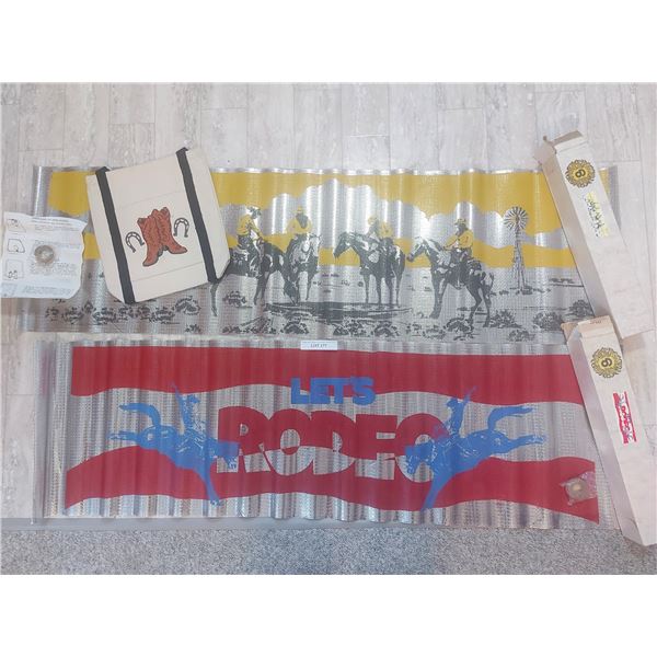 2 Scenic sun screen & bag