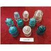 Image 1 : 9 Glass Insulators