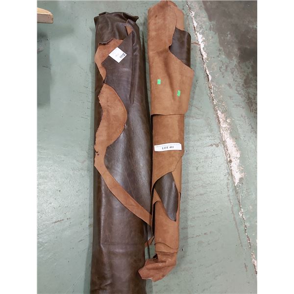 2 rolls of designer whole hides