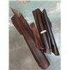 Image 1 : Asst rolls of brown shaded designer whole & half hides