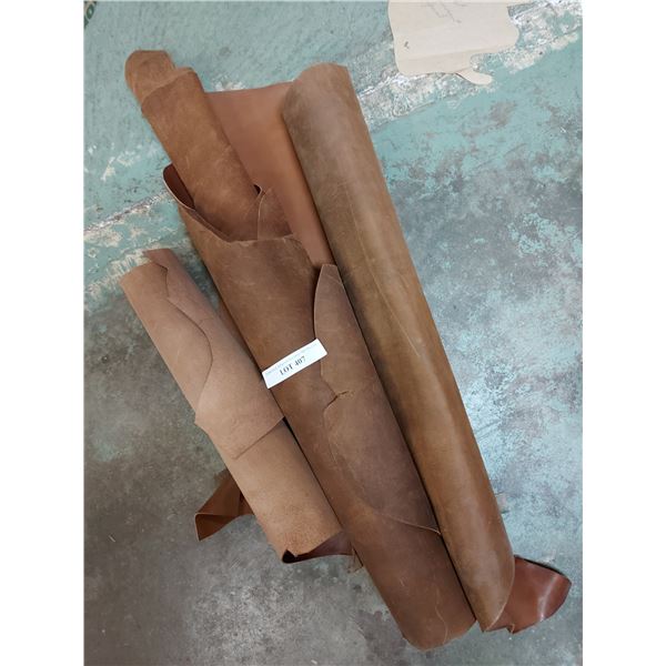 Brown shaded designer whole & partial hides - asst rolls