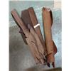 Image 1 : Asst rolls of brown shaded designer whole hides