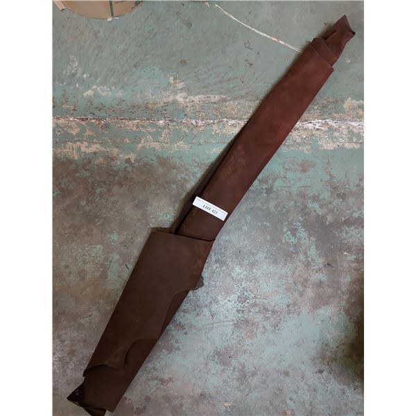1 roll of brown ravelle leather