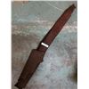 Image 1 : 1 roll of brown ravelle leather