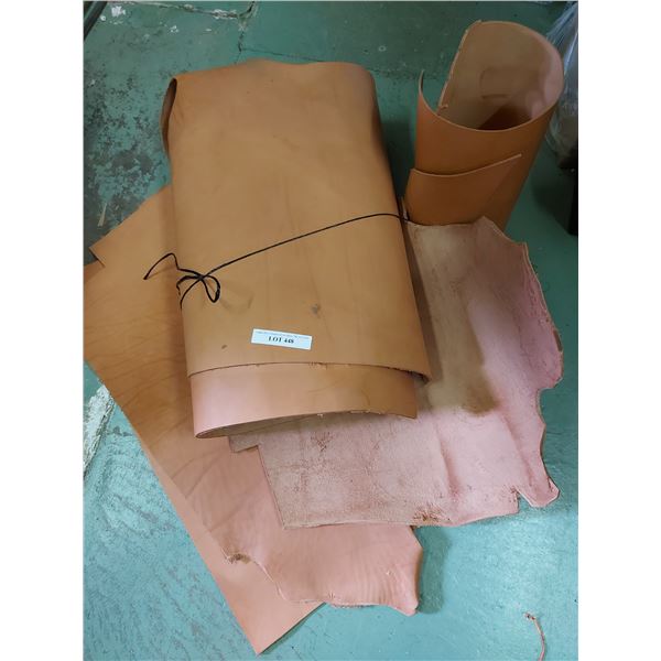 Asst pcs Skirting Leather Hides