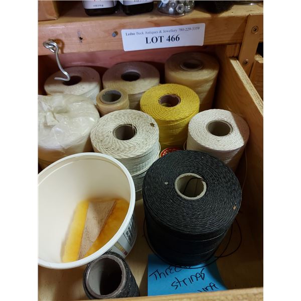 Various sewing thread/string