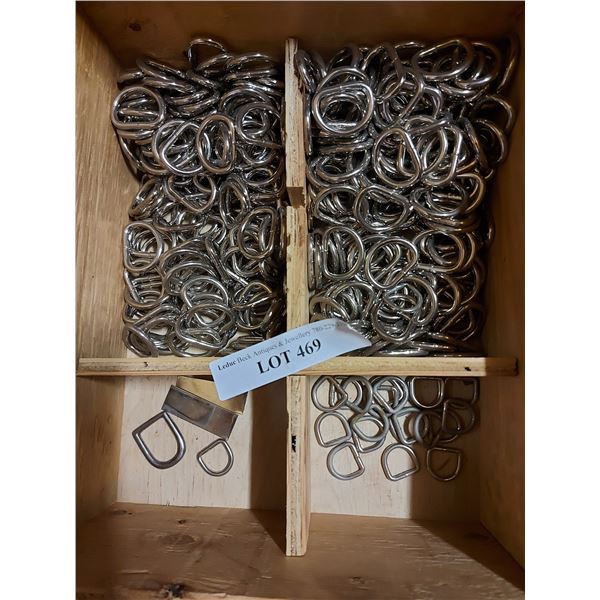 Huge lot of D-rings