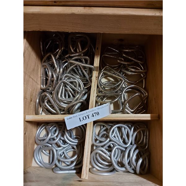 Various asst of large D-rings