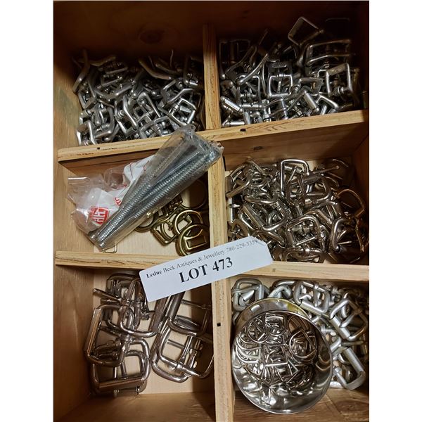 Various lot of belt strap buckles