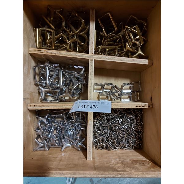 Chin strap harness hardware