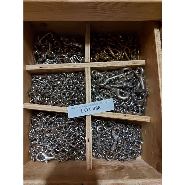 Stud chains and snaps