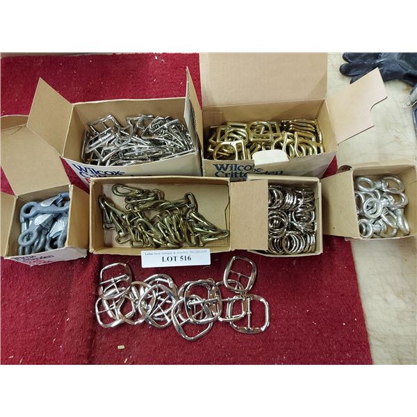 Leather hardware - asst. with accessories