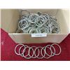 Image 1 : Solid 3" metal rings - approx. 83