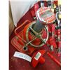 Image 3 : 2 hydraulic jacks - 3 & 12 ton, spring clips - asst sizes and colours