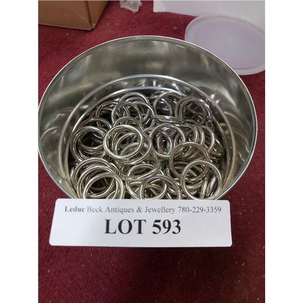 Approx 240 solid rings