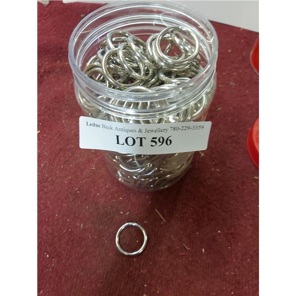 Approx 240 solid rings