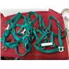 Image 1 : 5 Green Full Horse Halters