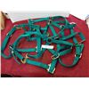Image 1 : 4 Green Full Horse Halters