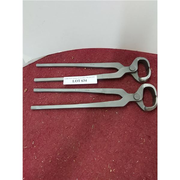2 farrier cutter nippers, C10 Enderes