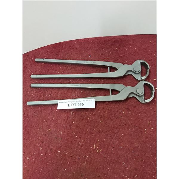 2 farrier cutter nippers, C10 Enderes
