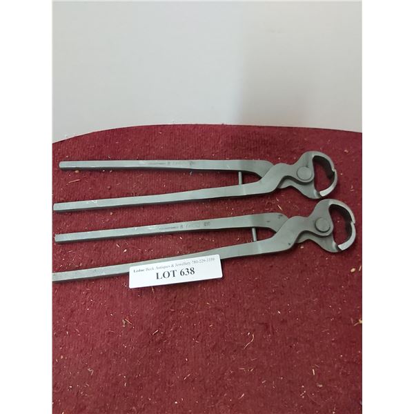2 farrier cutter nippers, C10 Enderes