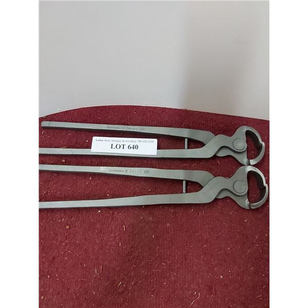 2 farrier cutter nippers, C10 Enderes