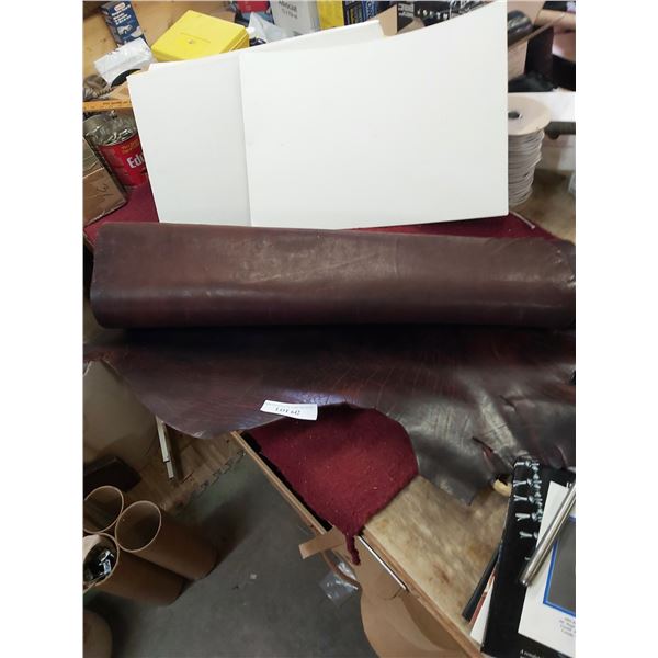 Designer raw hide - leather, 1 roll