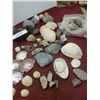 Image 3 : Rock, sea shell and wooden bird collection