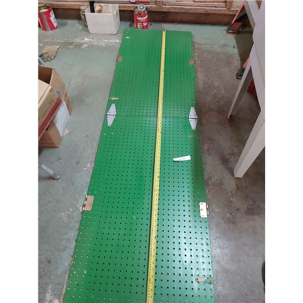 2 peg boards with hinges