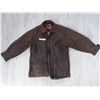 Image 1 : Cotton oilskin coat with leather trim. "The Australian Outback Collection"