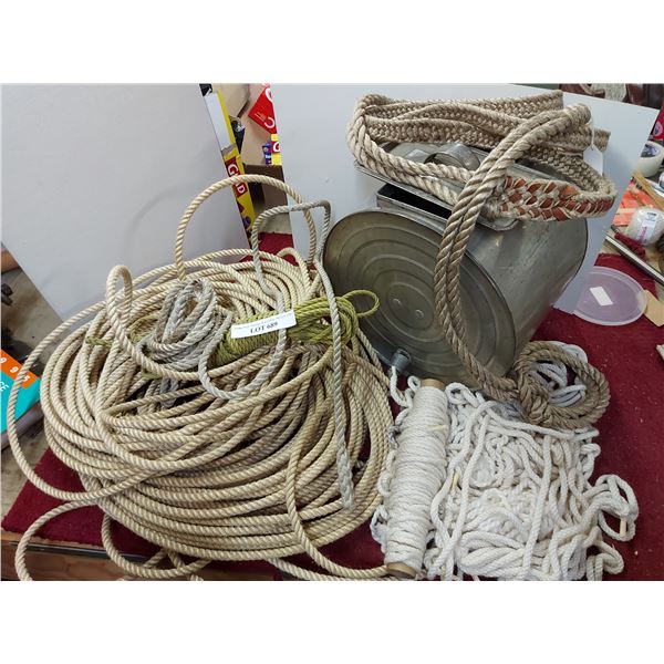 Asst rope and rope can