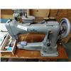 Image 1 : Vintage Adler-Harness heavy duty sewing machine, w/motor. Incl storage, sewing accessories and suppl