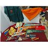 Image 2 : Numerous bandanas, asst banners, badges, 78/79 Cub Scout shirt with badges, "First Aid Book for Youn