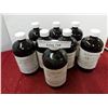 Image 1 : 8 bottles Fiebing Oil Darkener #4 dark brown leather dye