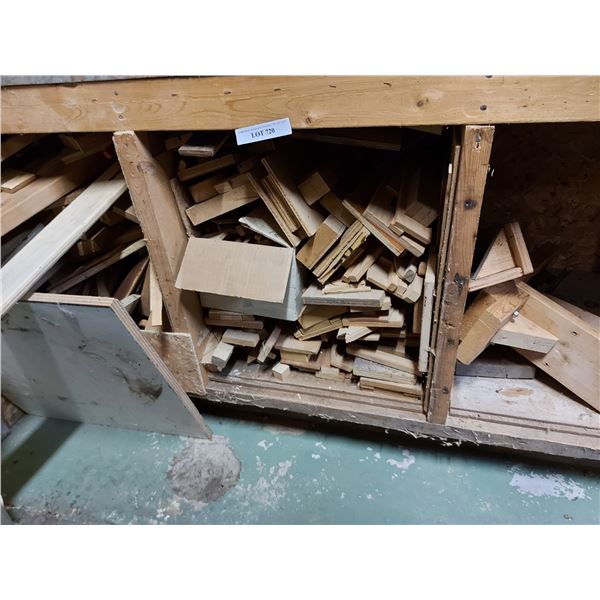 Asst pcs scrap wood
