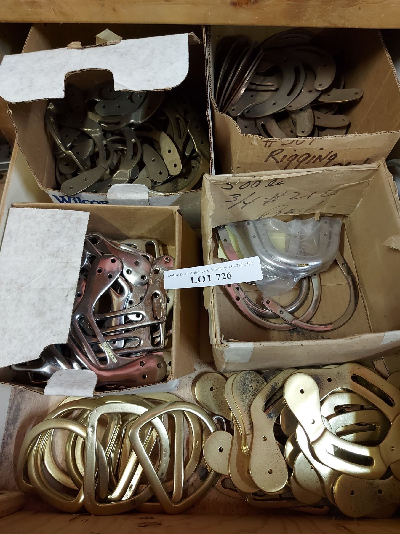 Rigging plates, tackle apparatus, saddle making hardware