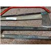 Image 2 : Porter vintage New Easy bolt cutters, axe, saw, sledge hammer, clippers ice chipper, 2 dowling pcs
