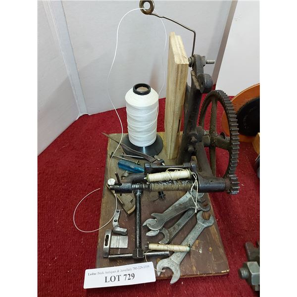 Shop machinery incl AC motor