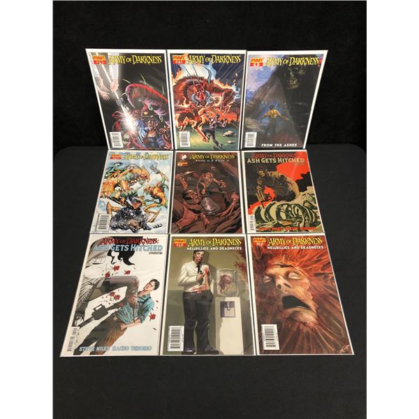 ARMY OF DARKNESS COMIC BOOK LOT (DYNAMITE COMICS)