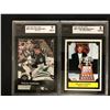 Image 1 : 1991-92 WAYNE GRETZKY GRADED HOCKEY CARD LOT