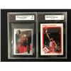 Image 1 : HIGH GRADE MICHAEL JORDAN GRADED BASKETBALL CARD LOT